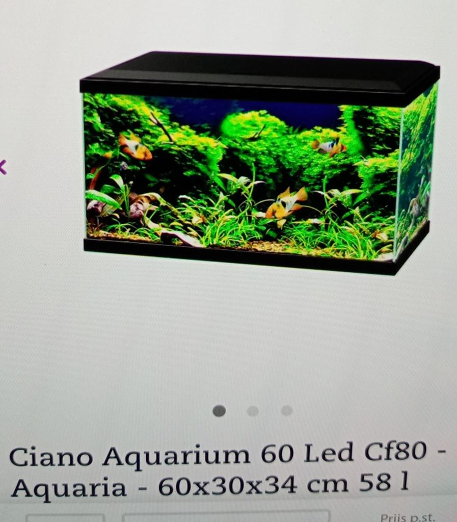 Ciano 60cm met meubel 65€, Enlèvement