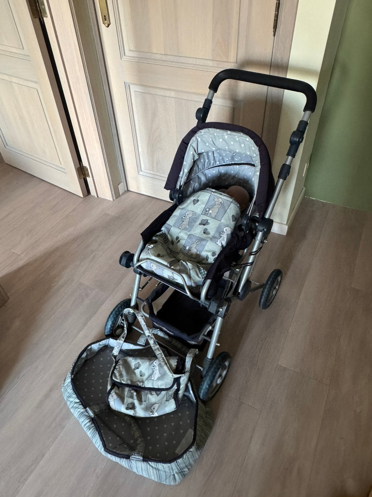 Grote speelgoedbuggy, Ophalen, Gebruikt