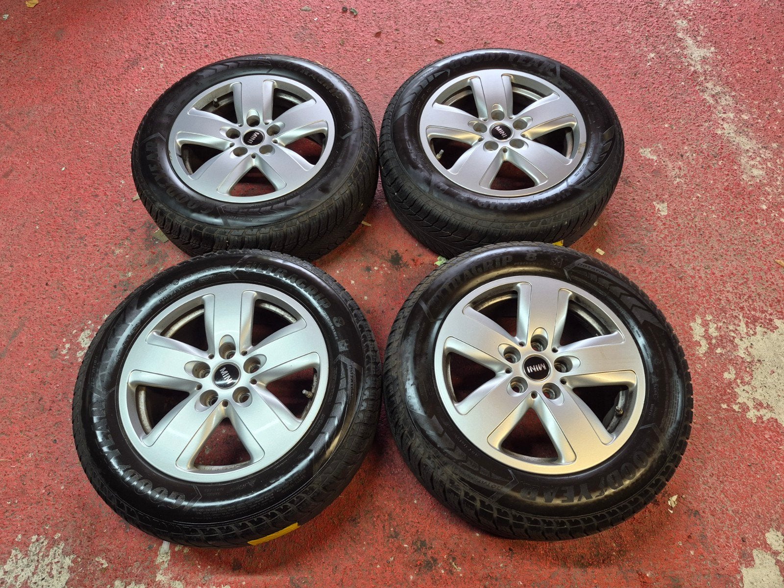 jantes origine MINI 16" kit hiver Countryman F60, Enlèvement, Utilisé, Mini