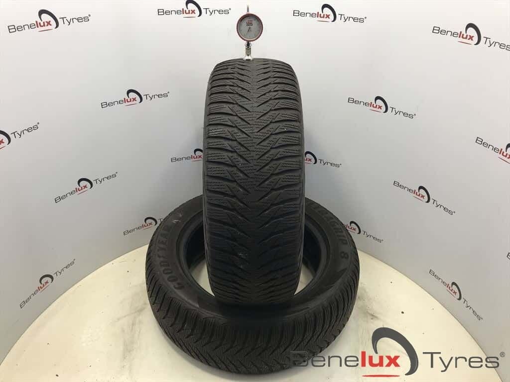 winter 205/55R16 91H Goodyear Ultra 8 205/55 R16 205/55/16, Auto-onderdelen, Banden en Velgen, Ophalen, Gebruikt, -, Band(en)
