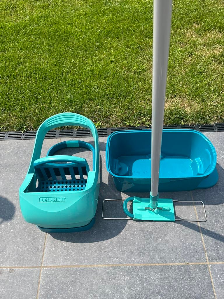 Leifheit Profi XL vloerwisser compleet systeem, Ophalen, Dweilemmer, -bak, of -wagen