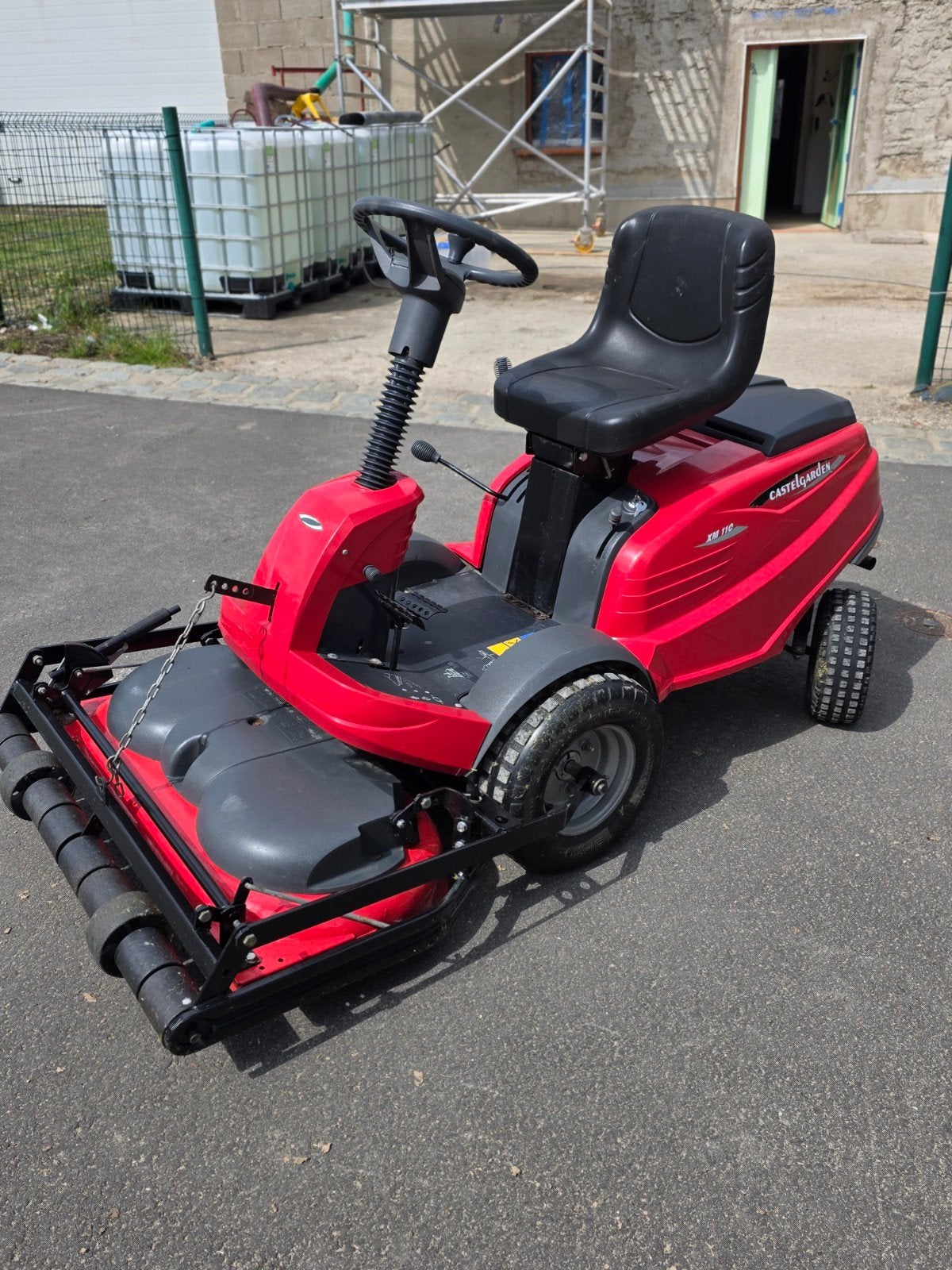 Tracteur tondeuse Castel Garden 10.5HP, Jardin & Terrasse, Bac de ramassage