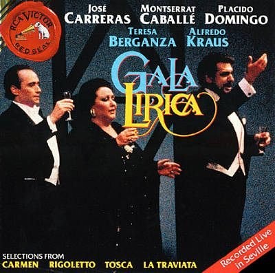 SALE--CD VARIOUS - Gala lírica, Envoi