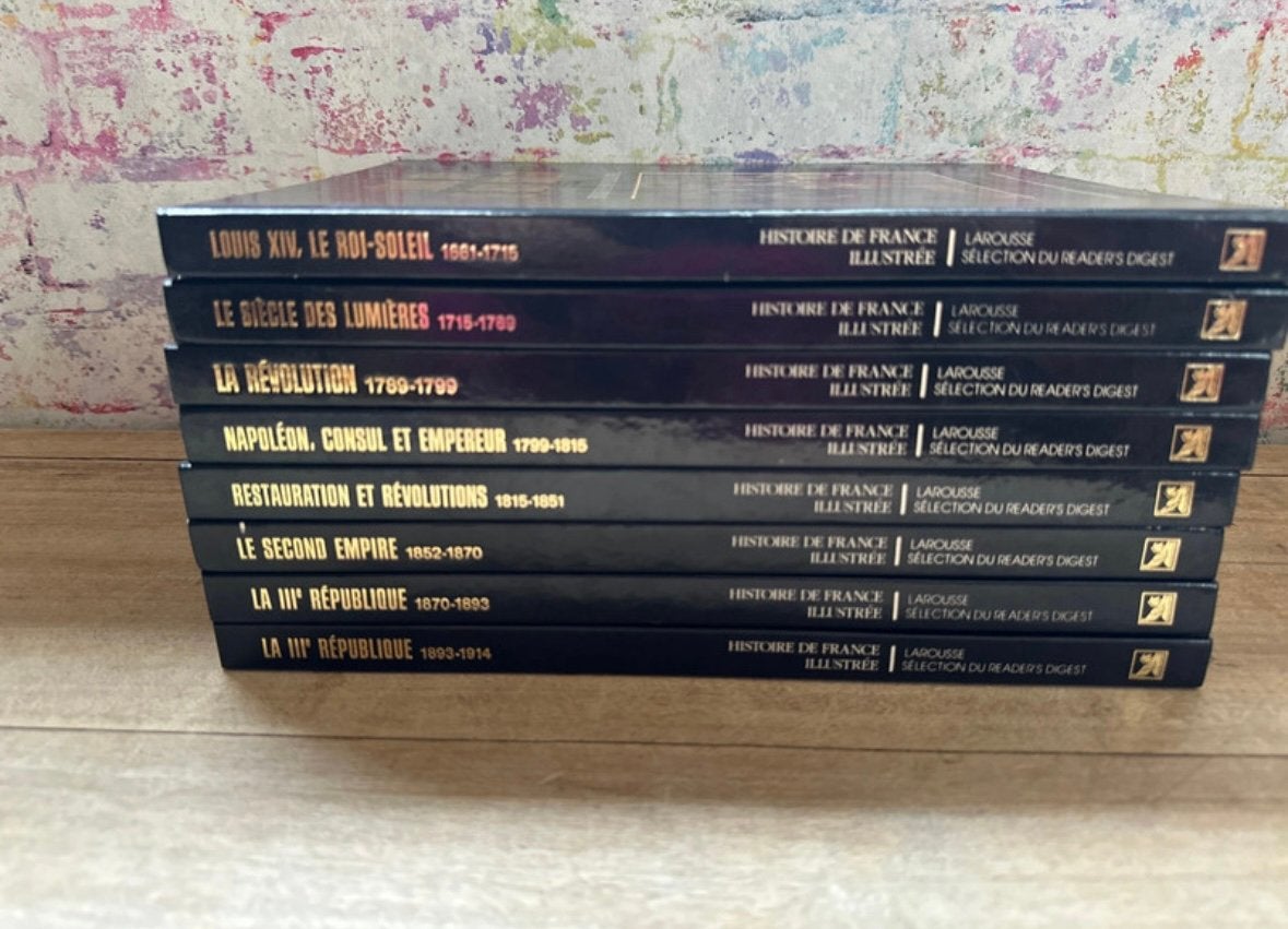 8 livres de l’Histoire de France illustrée, Livres, Enlèvement, Comme neuf, Général