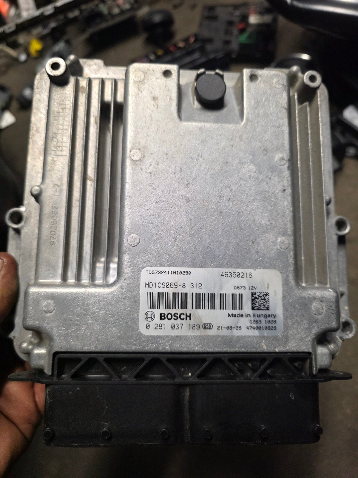 calculateur moteur boxer jumper ducato 0281037189, Enlèvement, Utilisé, Citroën