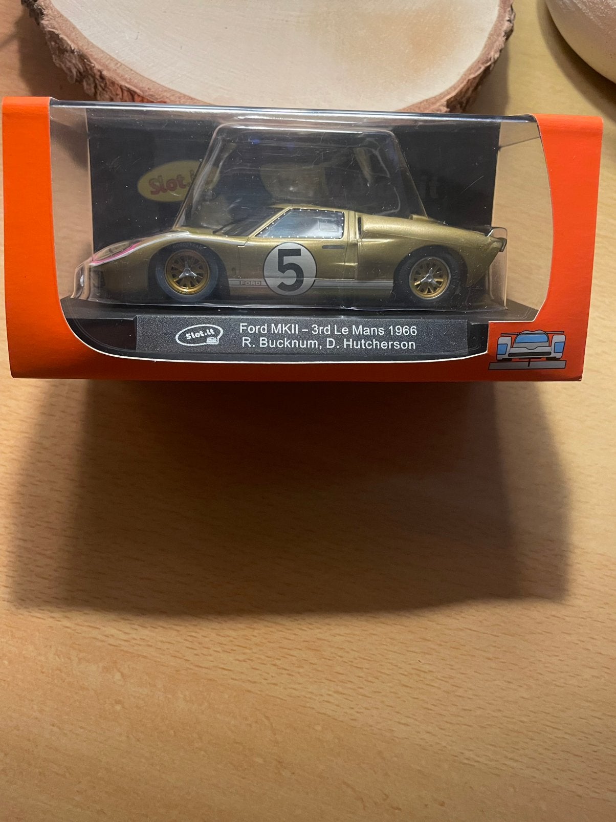 Slot it Ford GT40 MKII Le Mans uit 1966, Ophalen of Verzenden, Nieuw, Auto, Overige merken