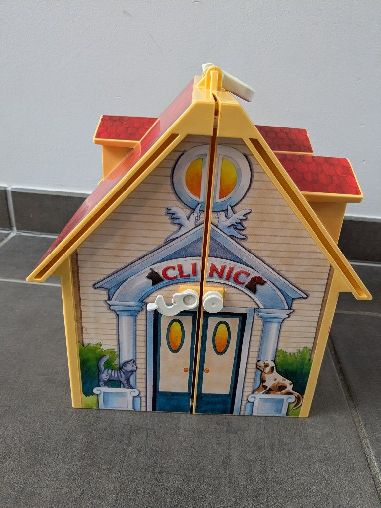 Clinique vétérinaire transportable Playmobil, Enlèvement ou Envoi, Comme neuf, Playmobil en vrac