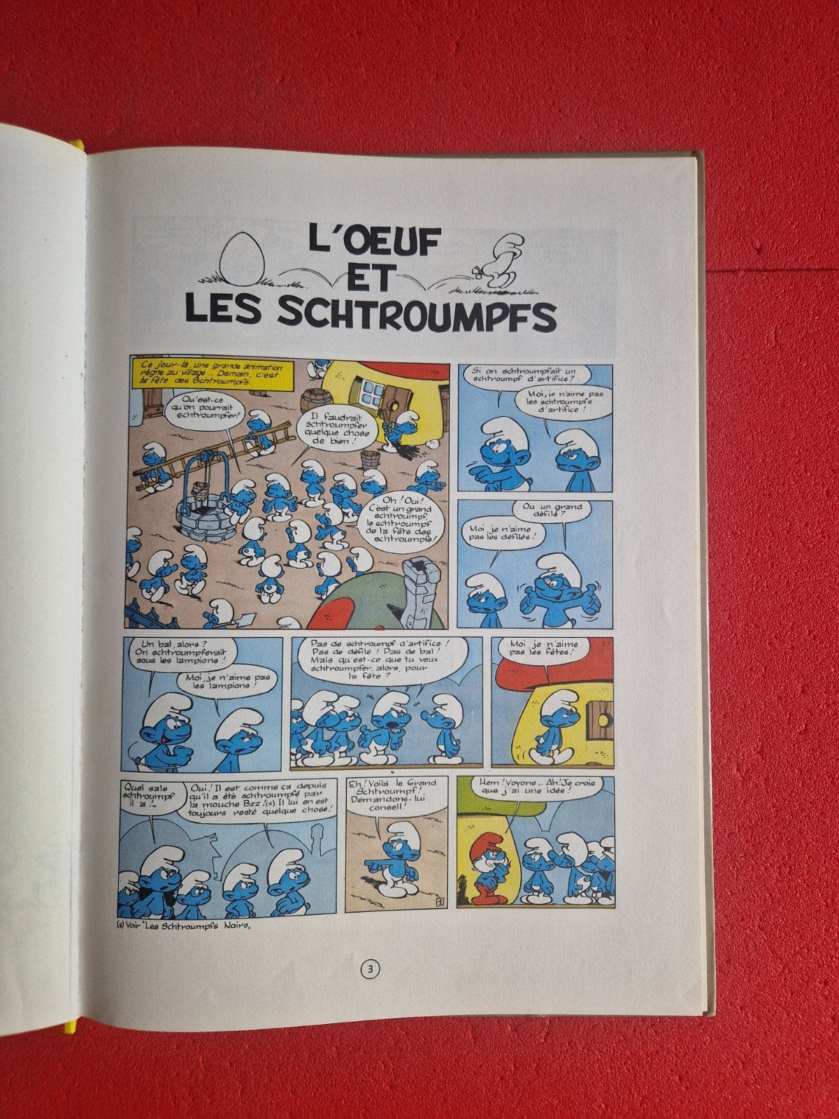 bd les schtroumpfs 4, Enlèvement ou Envoi