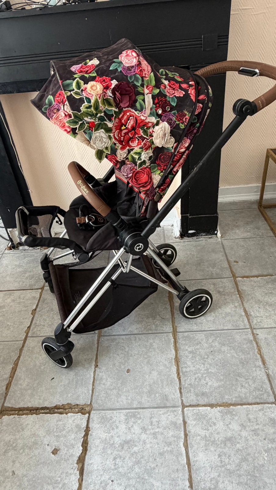 Cybex Mios Lentebloesem, Kinderen en Baby's, Buggy's, Ophalen, Zo goed als nieuw, Overige merken, Verstelbare rugleuning