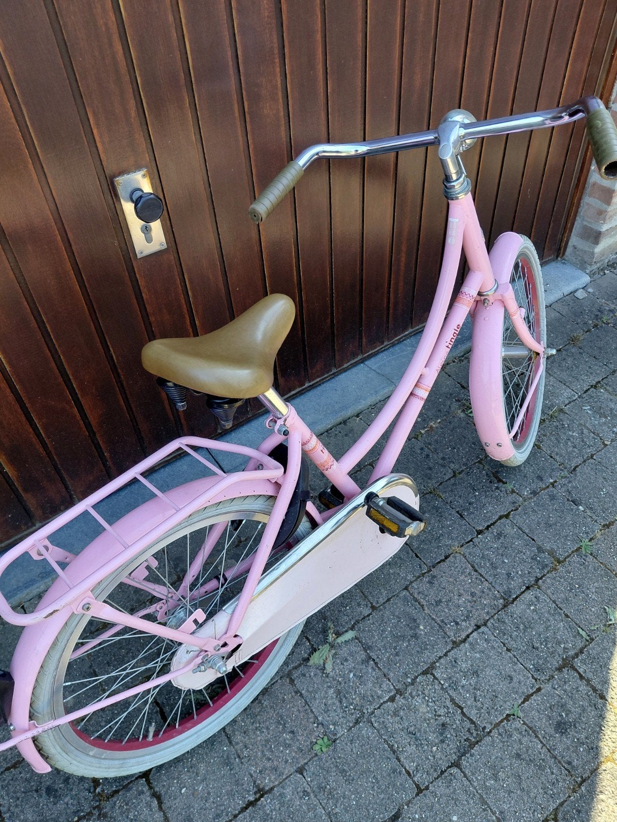 meisjesfiets, Enlèvement, Utilisé, Frein à rétropédalage, 20 pouces ou plus