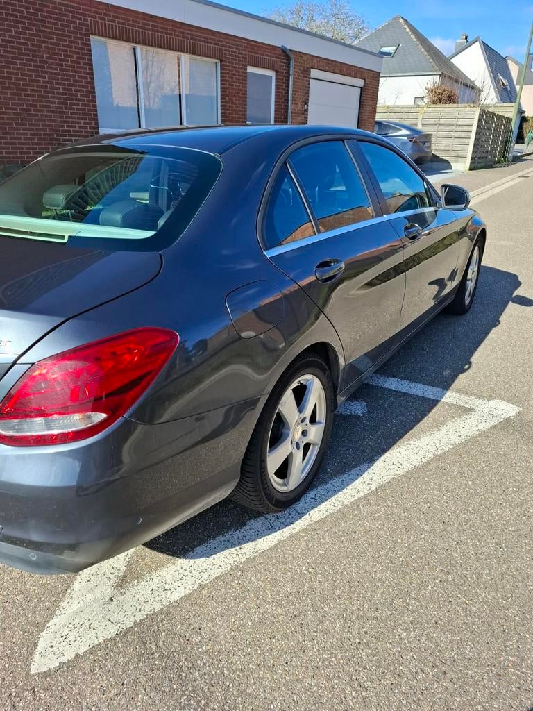 Mercedes C220 Bluetec 2015, Auto's, Automaat, Leder, Particulier, Te koop