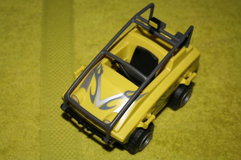 playmobil gele buggy, Ophalen of Verzenden, Zo goed als nieuw, Los Playmobil