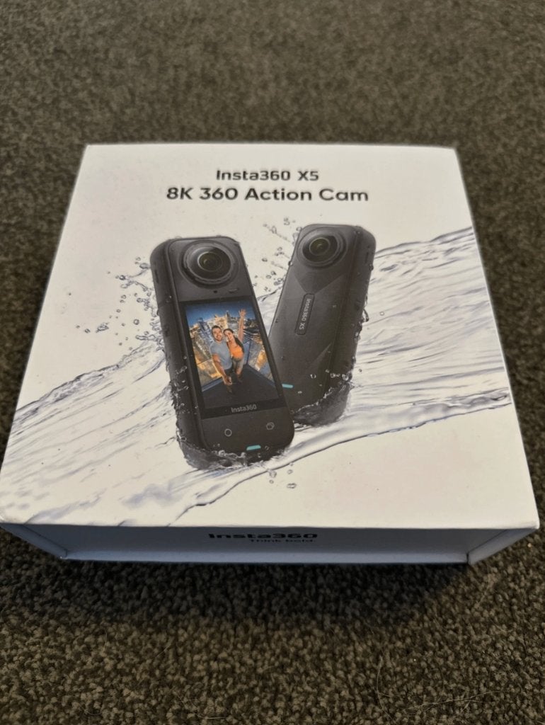 Insta360 X5 8K360 Action Camera Excellent Condition, Inclusief extra's, Overige formaten, Overige typen, Ophalen of Verzenden