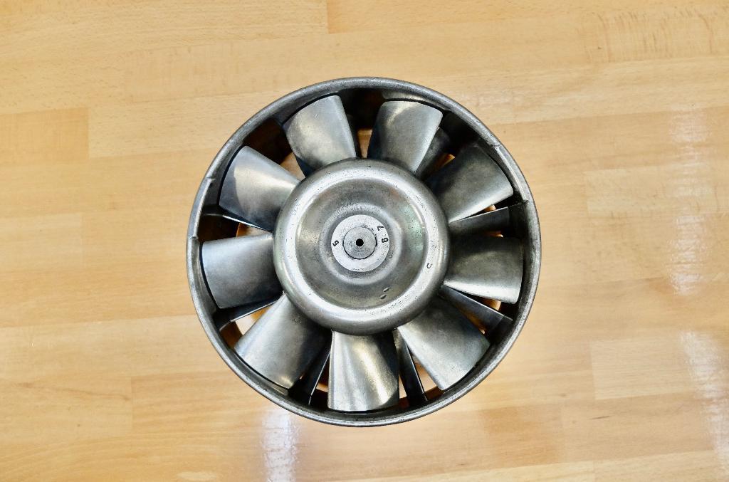 🪭 Aluminium fan Trabant gereviseerd, gepolijst, Enlèvement ou Envoi, Révisé, Pièces Oldtimer ou Ancêtre