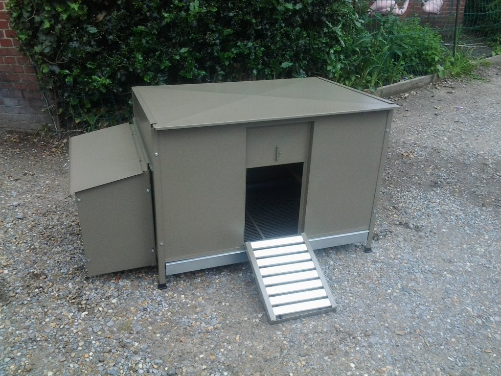 nieuw volledig metalen anti bloedluis kippenhok met lade, Ophalen, Nieuw, Kippenhok of Kippenren