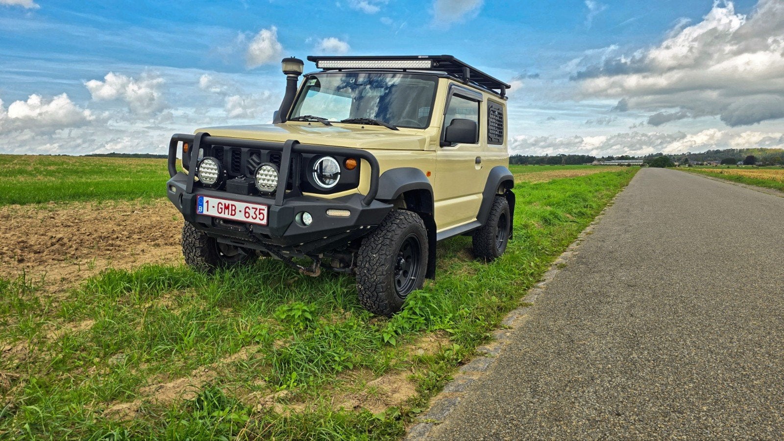 Suzuki Jimny, Auto's, Euro 6, Beige, Handgeschakeld, 4x4