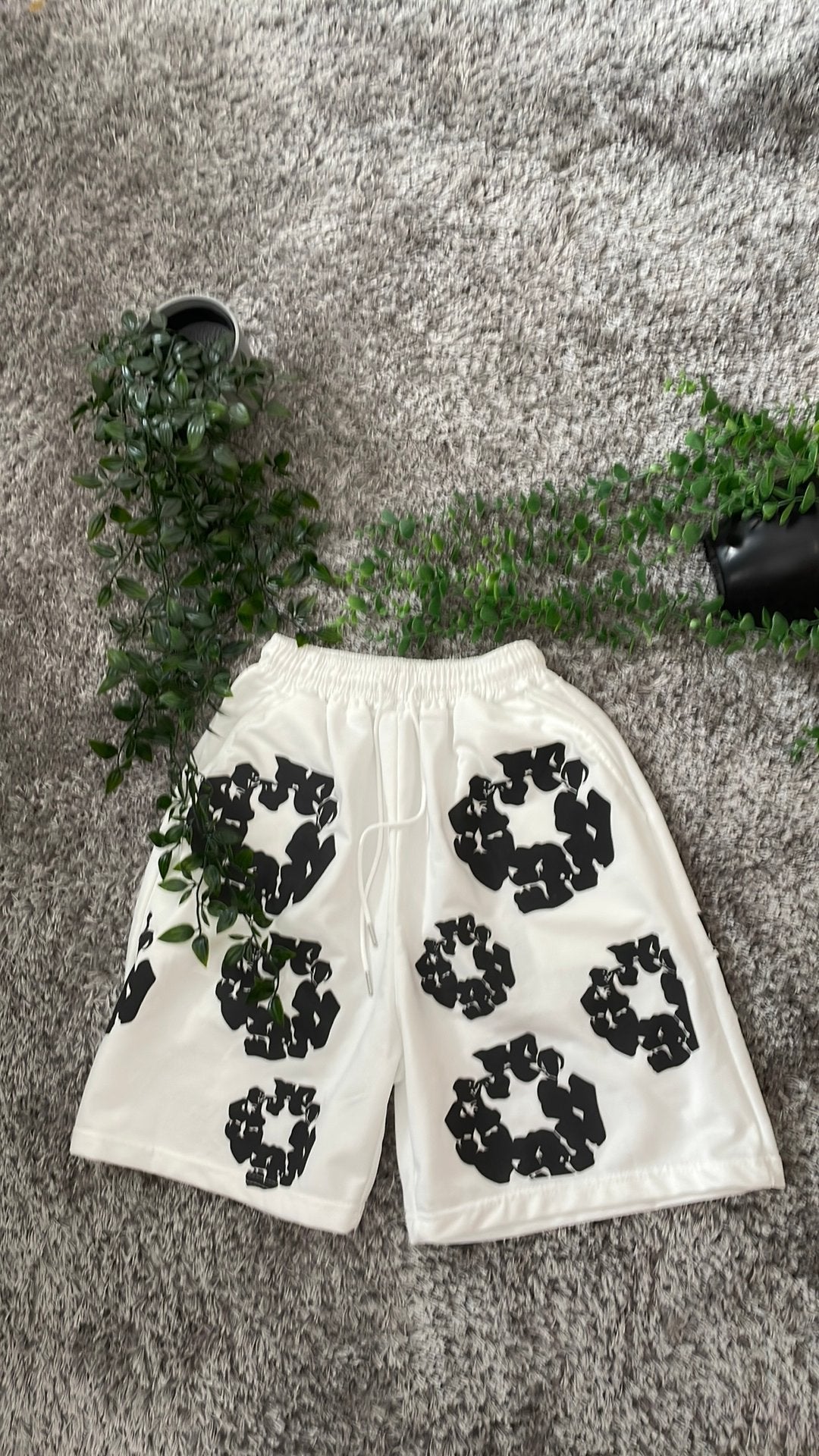 Short Denim Tears blanc taille S, Enlèvement ou Envoi, Comme neuf, Blanc