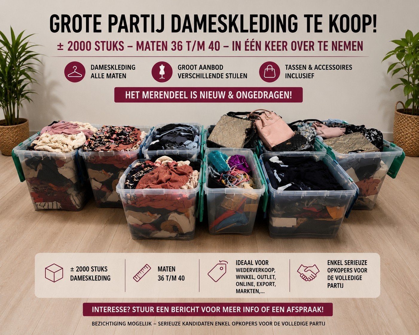 Groot lot dameskleding en accessoires in nieuwstaat, Vêtements | Femmes, Vêtements Femmes Autre, Enlèvement