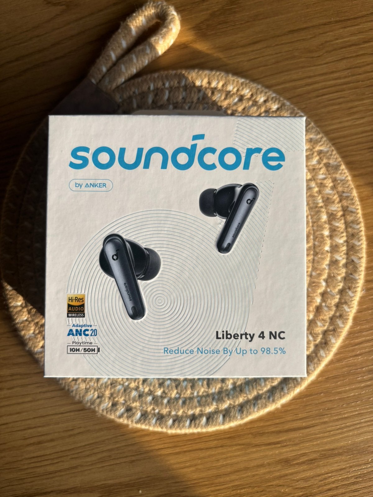 Soundcore liberty 4 NC, Audio, Tv en Foto, Hoofdtelefoons, Overige merken, Zo goed als nieuw, Draadloos, Op oor (supra aural)