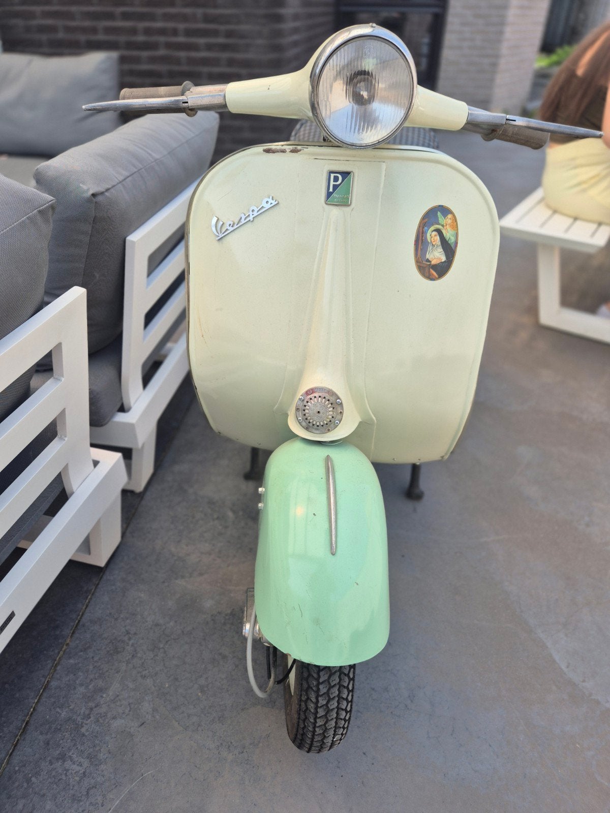 Vespa VGL1T (1958), Fietsen en Brommers, Brommers | Vespa, Ophalen, 150 cc