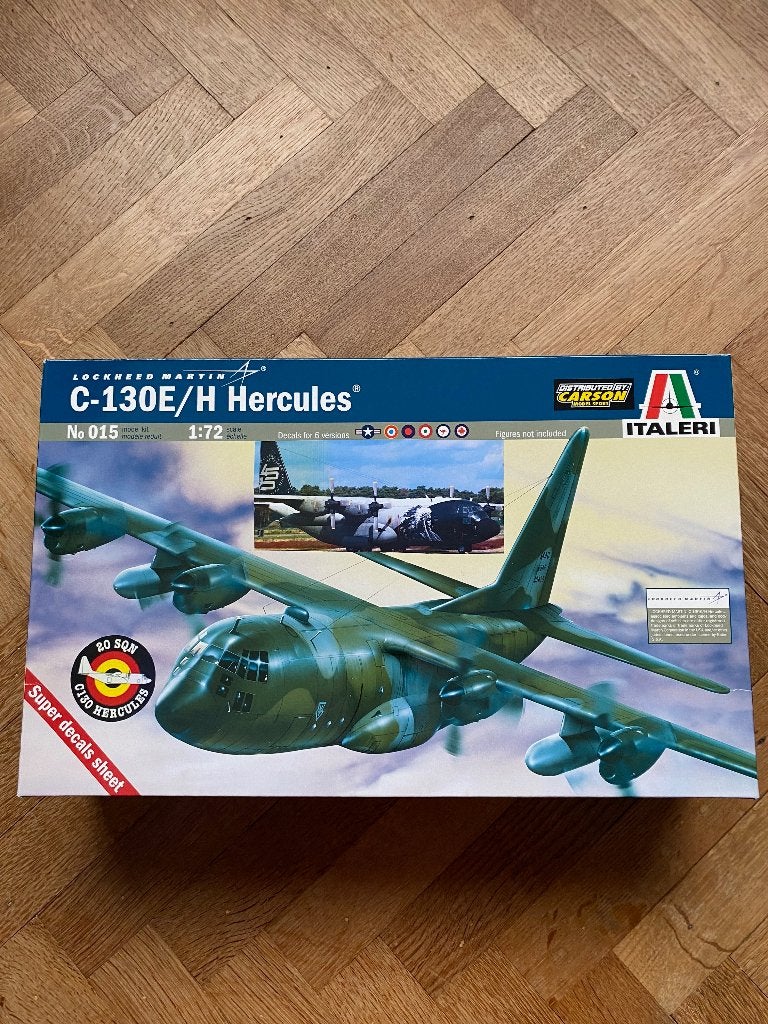 C-130H HERCULES - 45 ANNIVERSAIRE - FORCE AERIENNE BELGE, Neuf, Italeri, 1:72 à 1:144, Avion