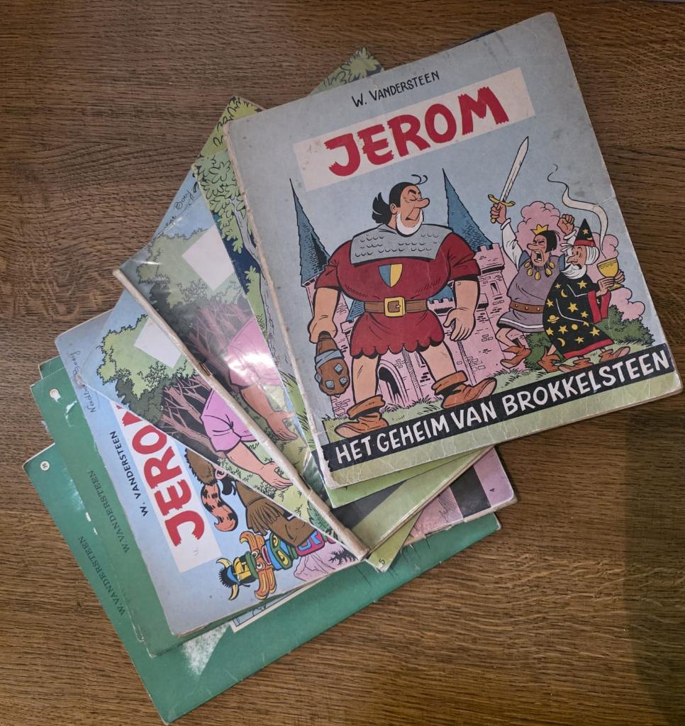 Groot lot strips Suske wiske Jerom Nero Pient Pienter ..., Boeken, Willy Vandersteen, Meerdere stripboeken, Ophalen, Gelezen