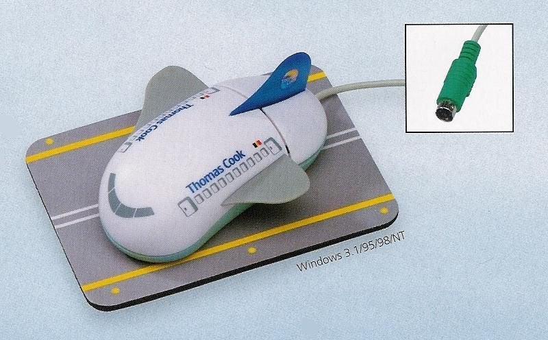 Thomas Cook Belgium Ensemble souris d'ordinateur tapis souri, Informatique & Logiciels, Neuf, Souris, Enlèvement ou Envoi, Gaucher