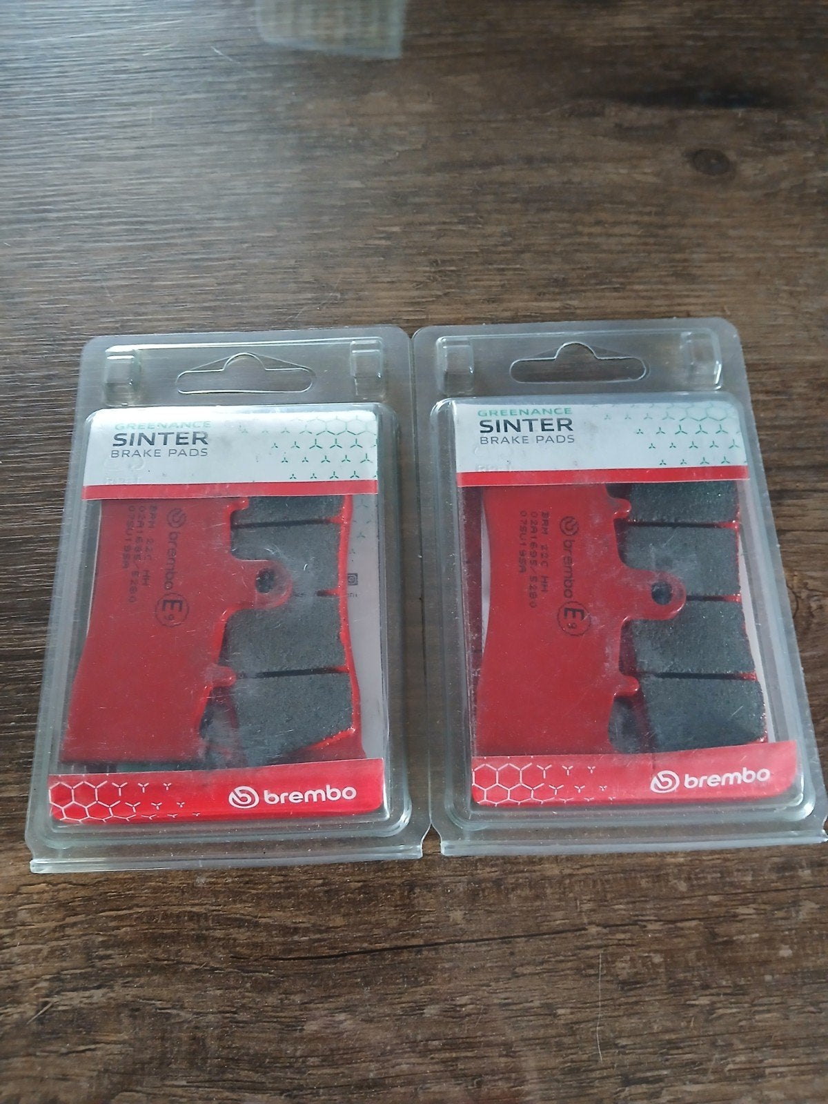 Brembo 07SU19SA gesinterde voorremblokken, Ophalen of Verzenden, Nieuw