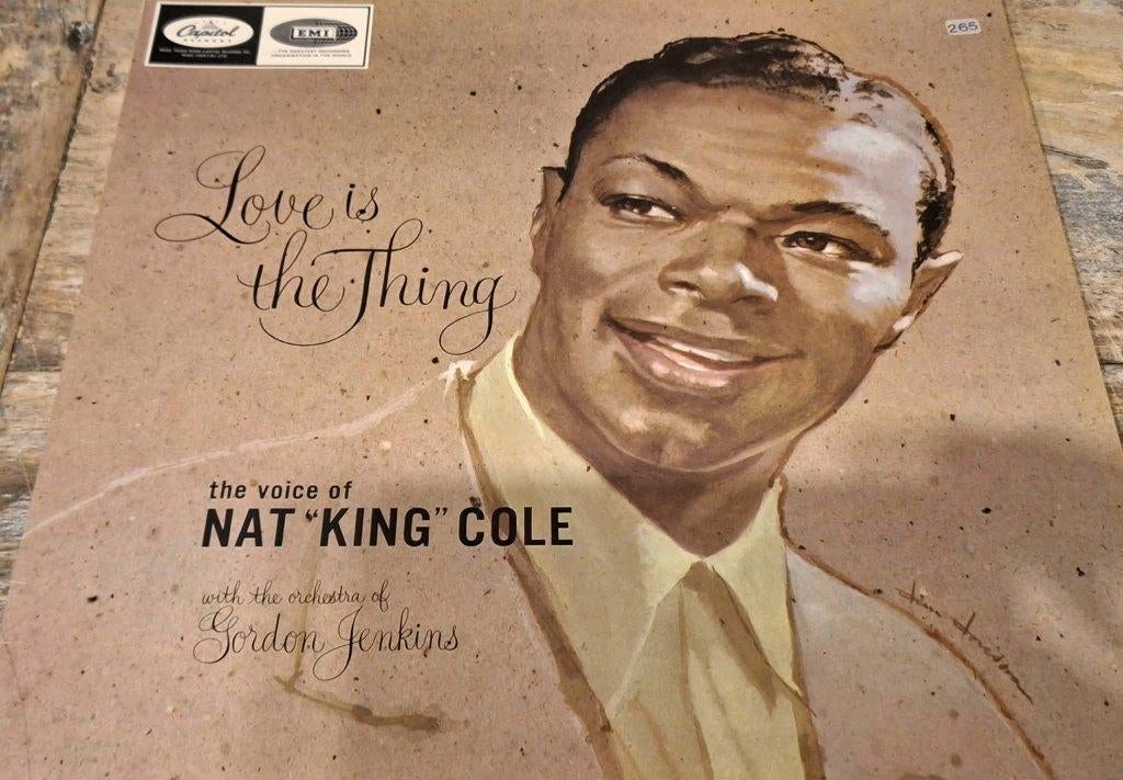 Nat King Cole - Love Is The Thing Lp Vinyl, Cd's en Dvd's, Gebruikt, Ophalen of Verzenden, 1940 tot 1960, 12 inch