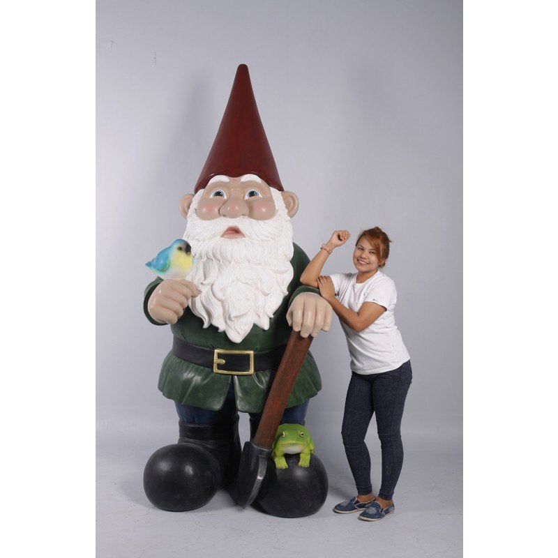 Statue géante de nain de jardin — Leprechaun Hauteur 261 cm, Enlèvement, Neuf
