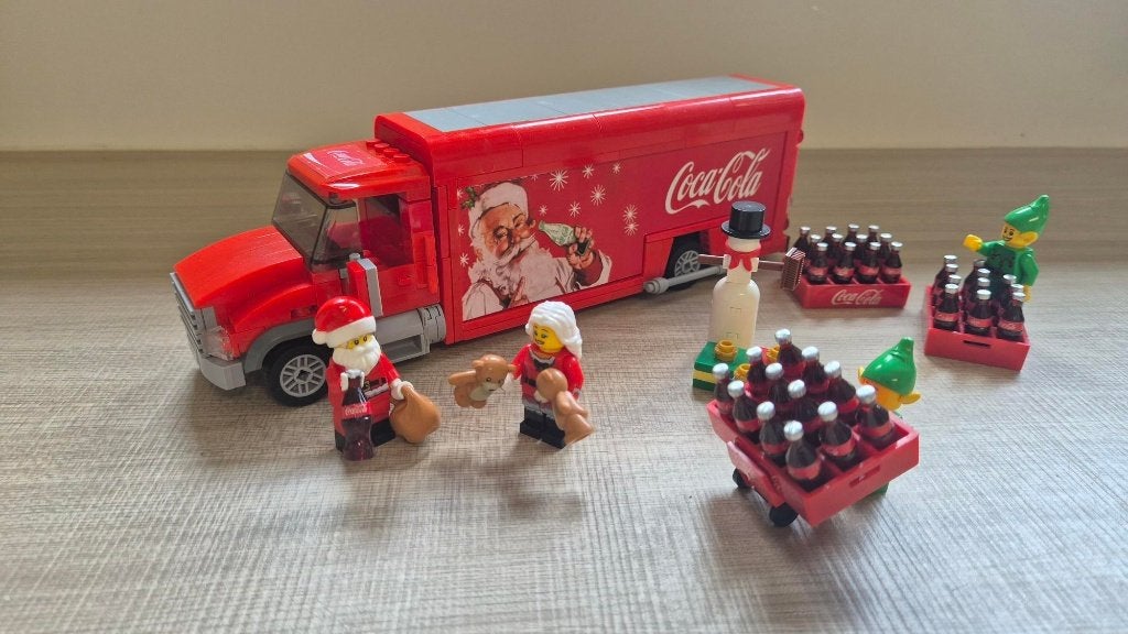 Moc Coca Cola truck bouwstenen, Ophalen of Verzenden, Nieuw