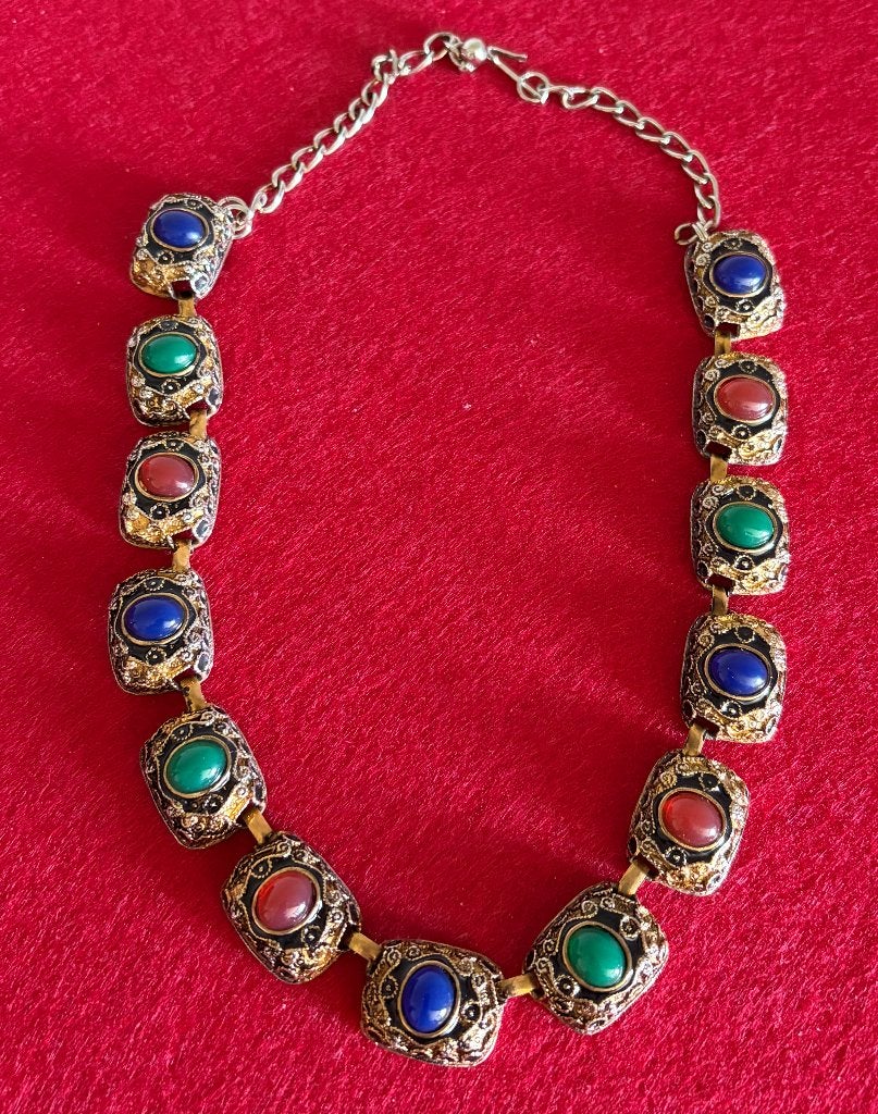 Collier Vintage Années 1970 - Bijoux de Mode, Enlèvement ou Envoi, Autres matériaux, Collier