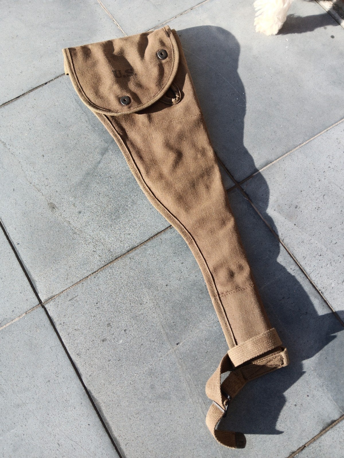 Us ww2 M1A1 jump bag dated 1944, Collections, Enlèvement ou Envoi