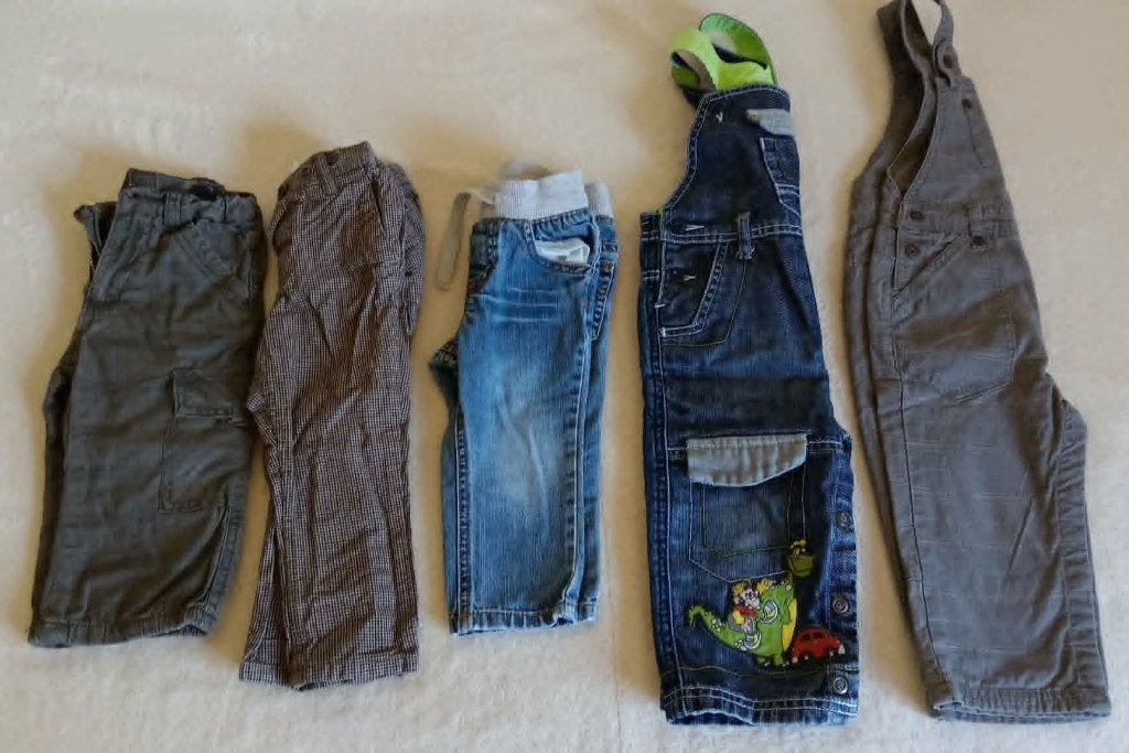 5 Broeken jongen  Maat 80, Ophalen, Gebruikt, Jongetje