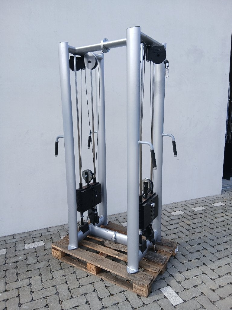 Gym80 2x High Low Pulley - Krachtstation, Enlèvement, Utilisé, Bras, Autres types
