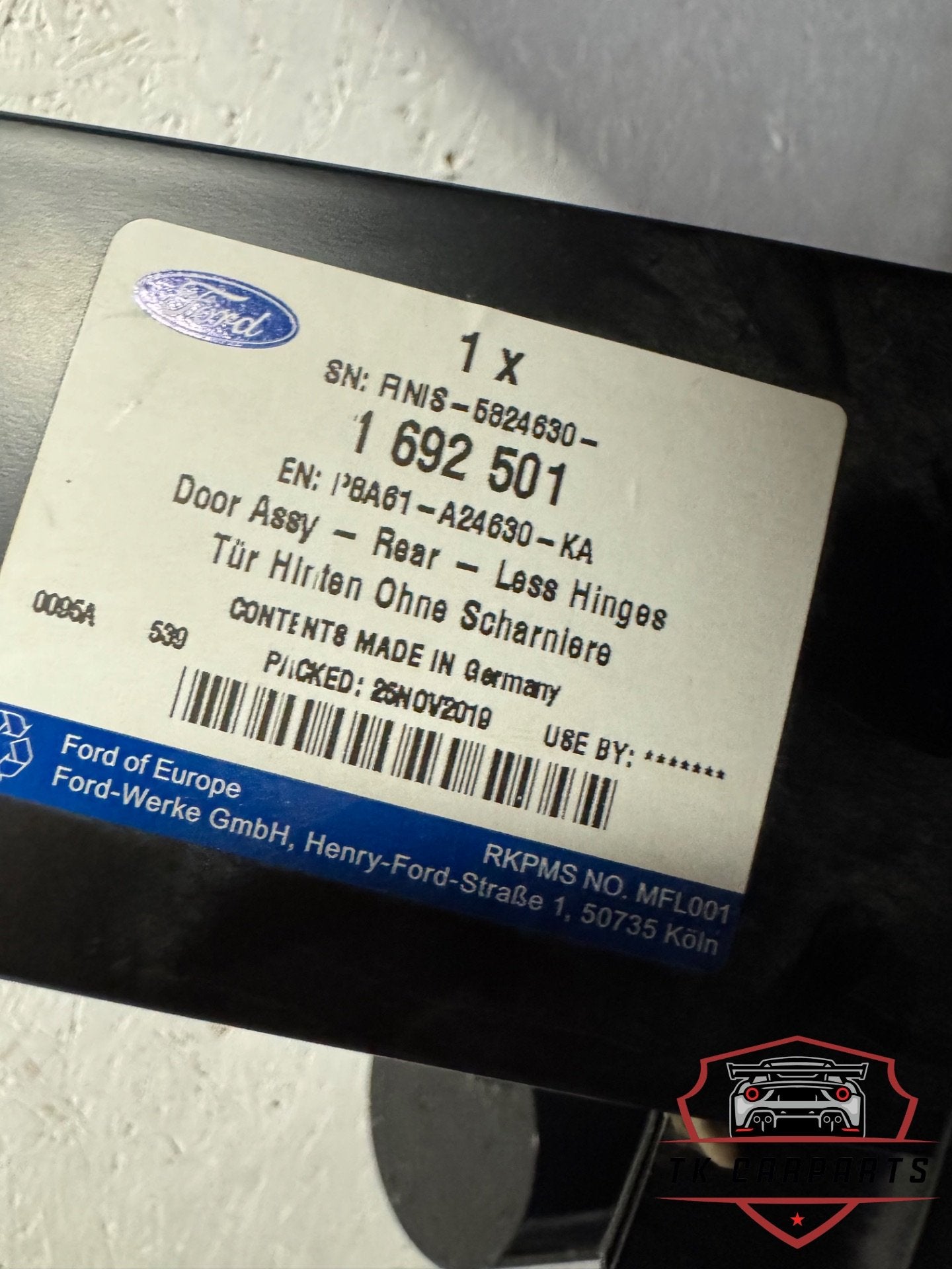Nieuw ford fiesta rechts achter portier 1692501, Auto-onderdelen, Deur, Info@ford.com, Ford, Nieuw