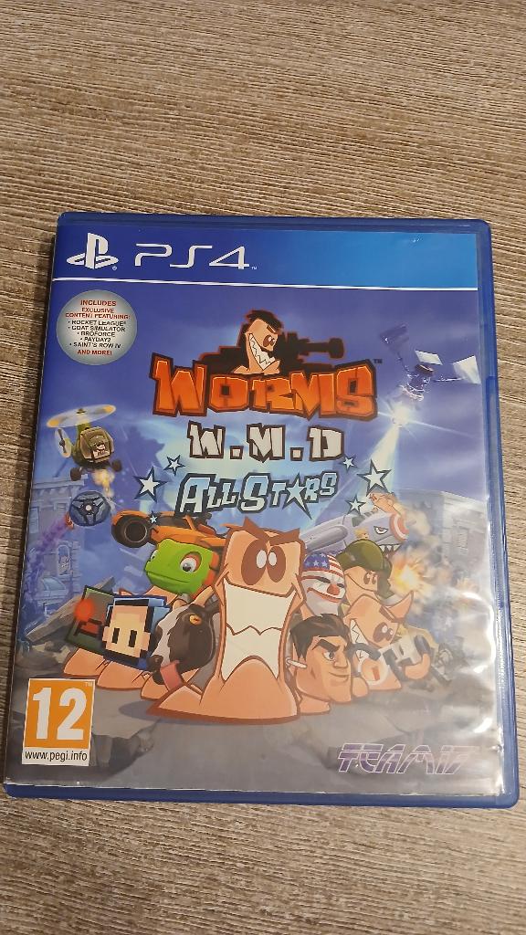 Worms voor ps4, Games en Spelcomputers, Ophalen, Gebruikt