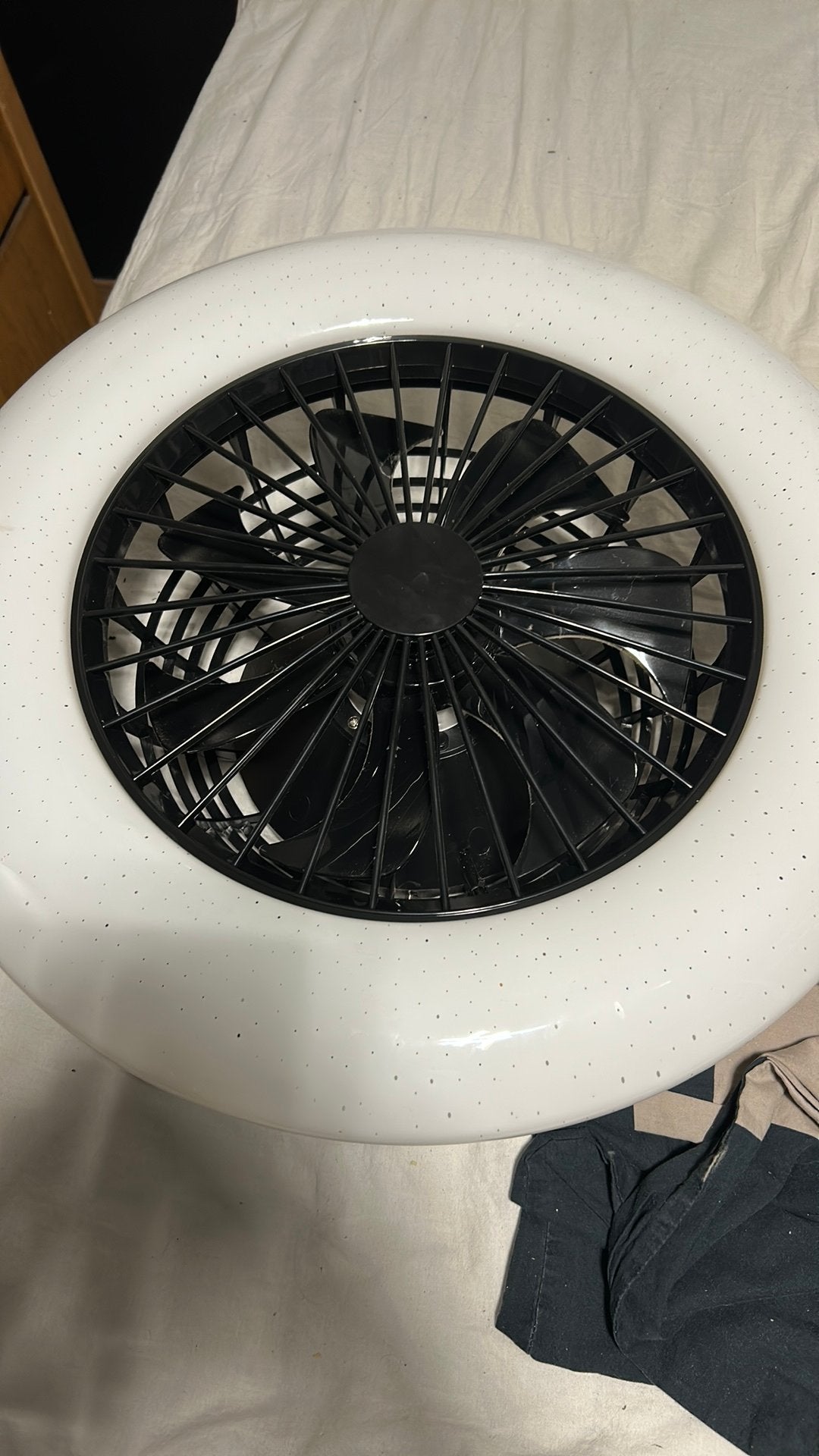 Lamp ventilator, Ophalen, Zo goed als nieuw