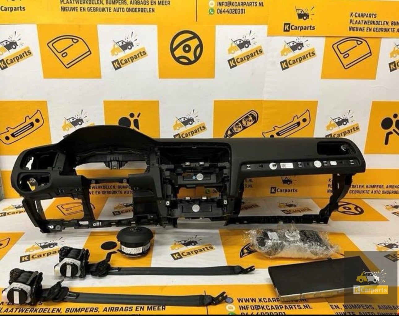 Airbagset Golf 7 VII Compleet set origineel 2012-2019, Auto-onderdelen, Info@fabrikant.eu, Fabrikant BV, Gebruikt, Fabrikantstraat 1
1000 AA  Amsterdam, NL