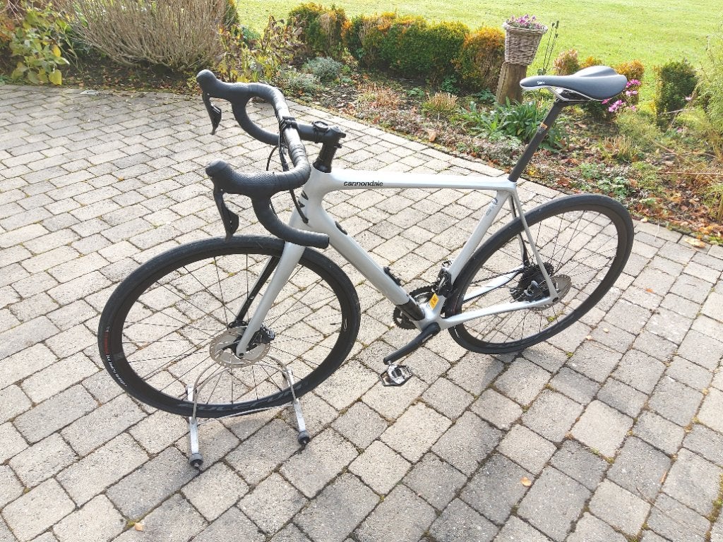 Vélo de course Cannondale, Gebruikt, 10 tot 15 versnellingen, Heren, Schijfrem