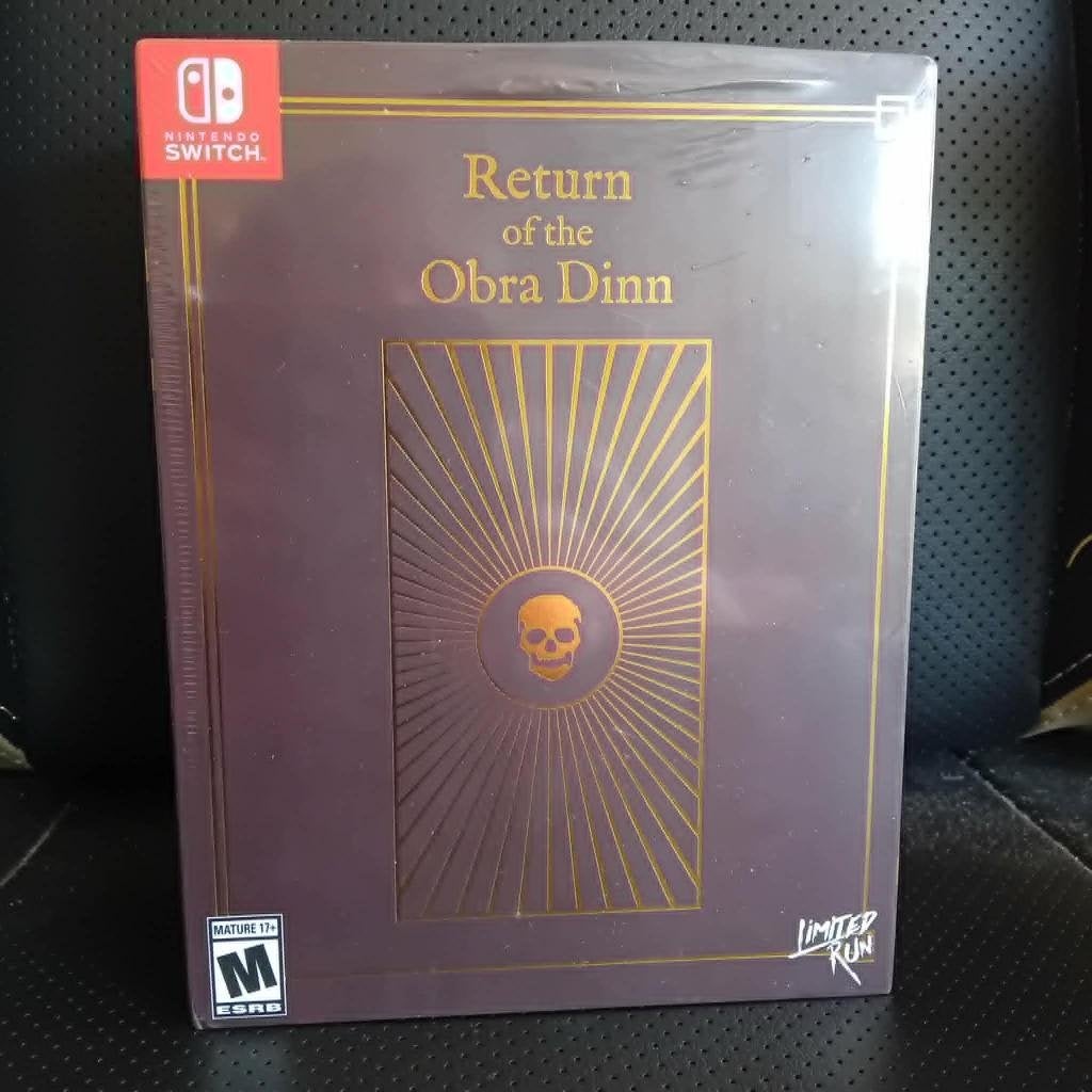 Return of the Obra Dinn Collectors Edition , Switch, Games en Spelcomputers, Ophalen, Overige genres, 1 speler, Nieuw