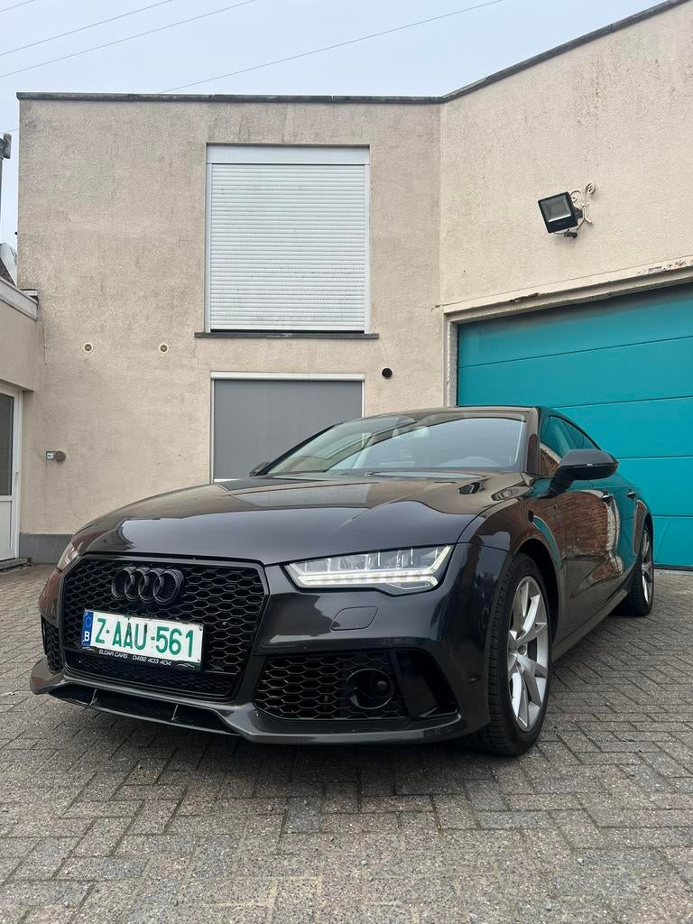 Audi A7 2015 S-line Euro6B en parfait état !, Autos, Audi, A7, Argent ou Gris, Achat, Euro 6