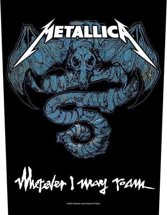 Metallica - Wherever I May Roam  - Rugpatch off. merchandise, Enlèvement ou Envoi, Neuf