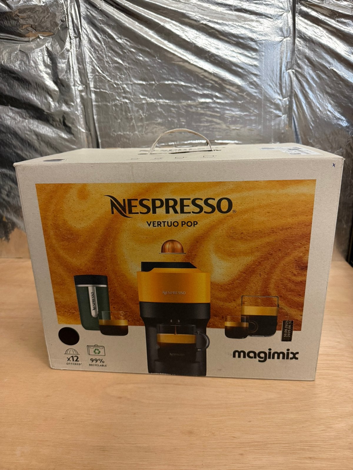 Nespresso Magimix Vertuo Pop - Nieuw - Ongeopend, Ophalen, Espresso apparaat, Nieuw, 1 kopje
