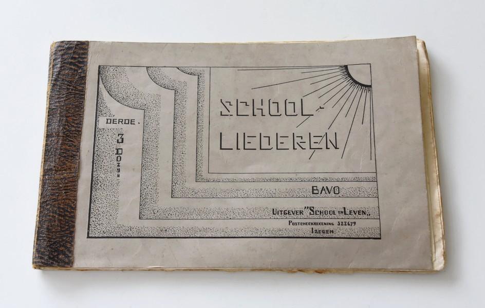 Schoolliederen 1935, Antiquités & Art, Enlèvement ou Envoi, Bavo
