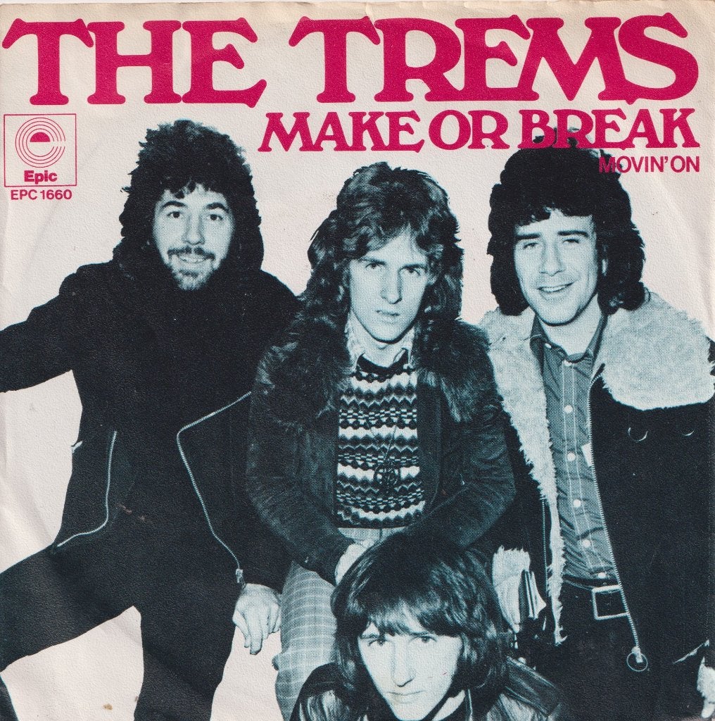 The Trems – Make or break / Movin’ on - Single, Cd's en Dvd's, Vinyl Singles, Ophalen of Verzenden, Gebruikt, 7 inch, Pop