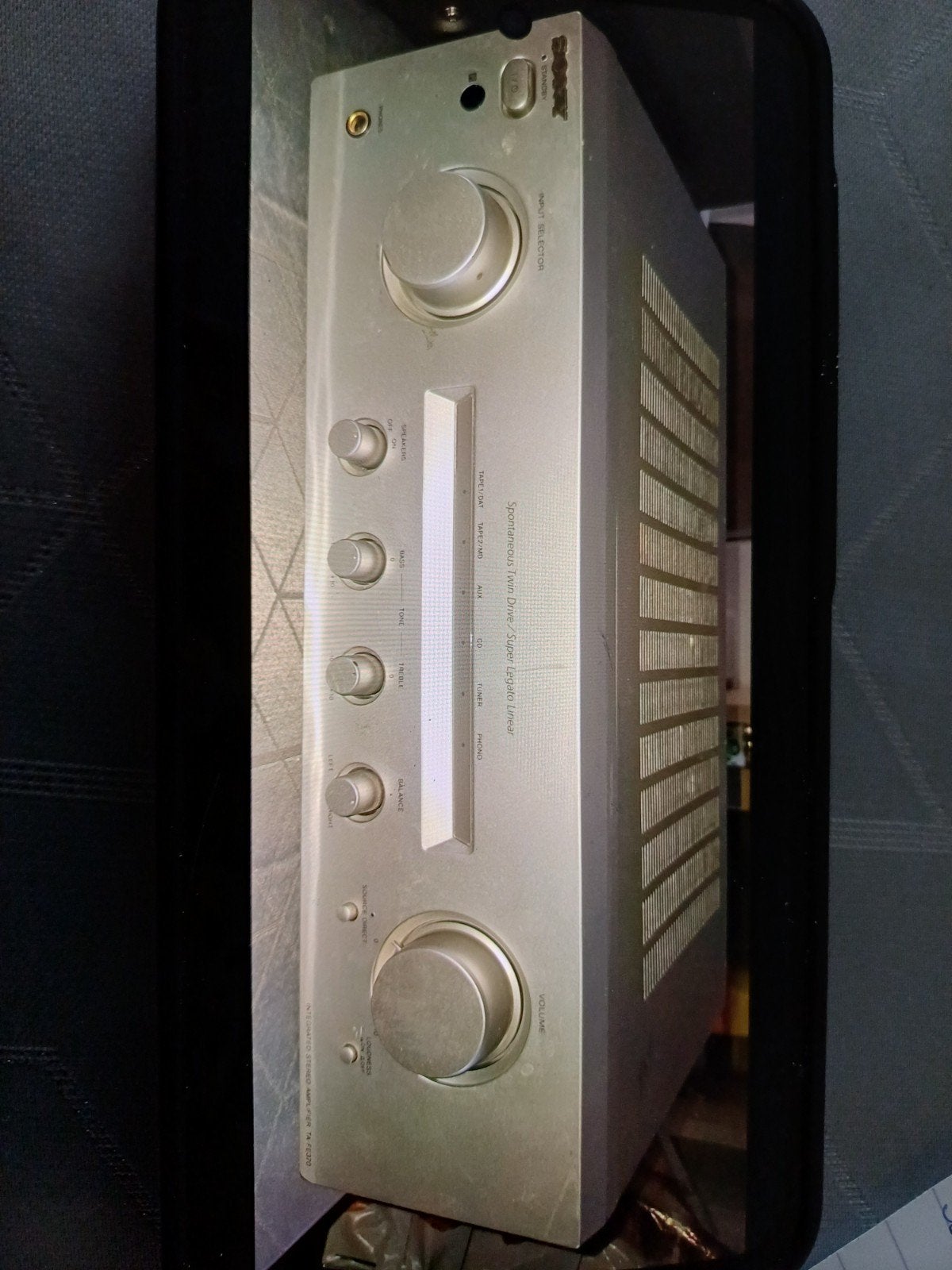 Sony TA-FE 370, Audio, Tv en Foto, Versterkers en Ontvangers, Ophalen, Sony, 120 watt of meer, Gebruikt