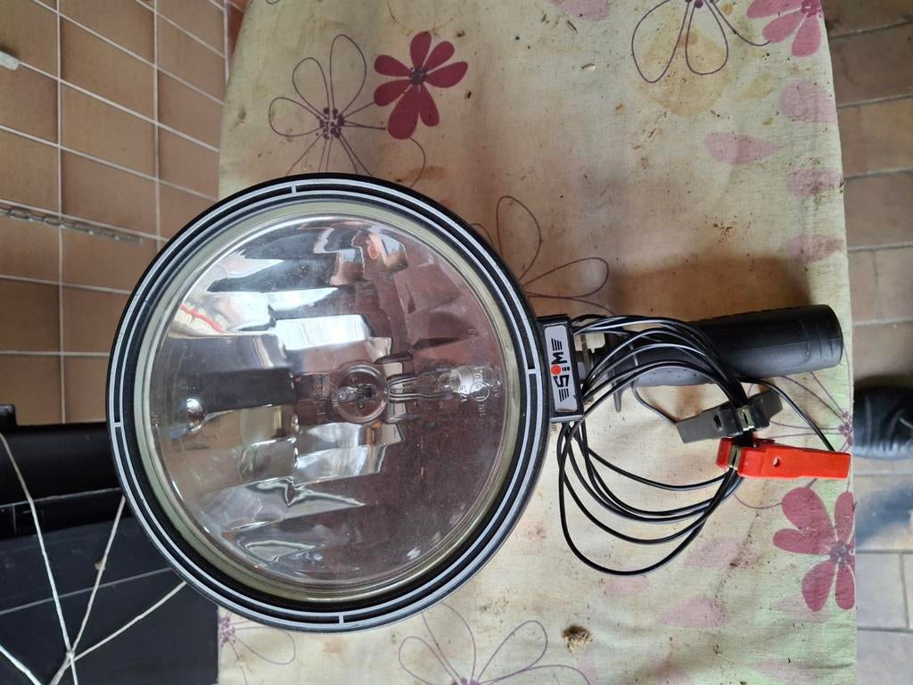 Verstraler 12 v, Ophalen