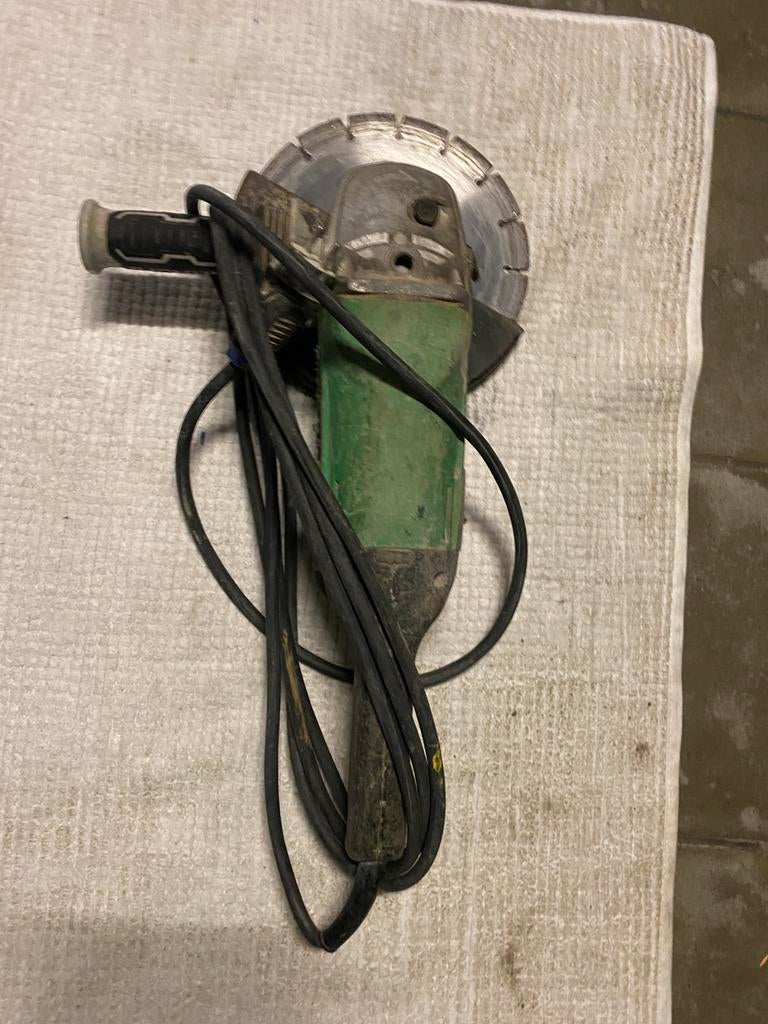 Hikoki slijpmachine, Ophalen, Gebruikt, 1000 watt of meer