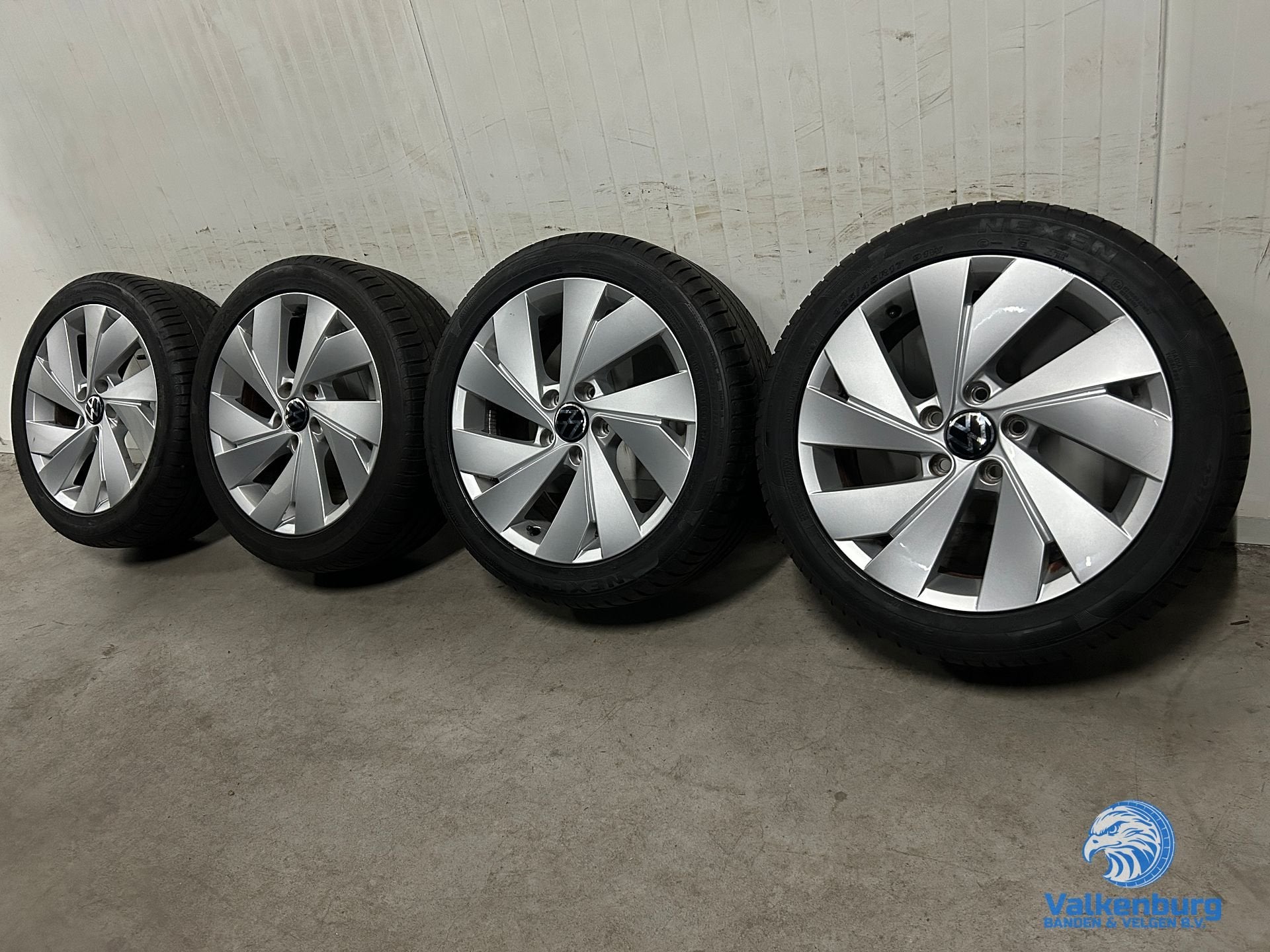 6mm! Originele VW Golf 8 5H Belmont 17 inch velgen 5x112 zom, Pneus et Jantes, Véhicule de tourisme, Pneus été, -